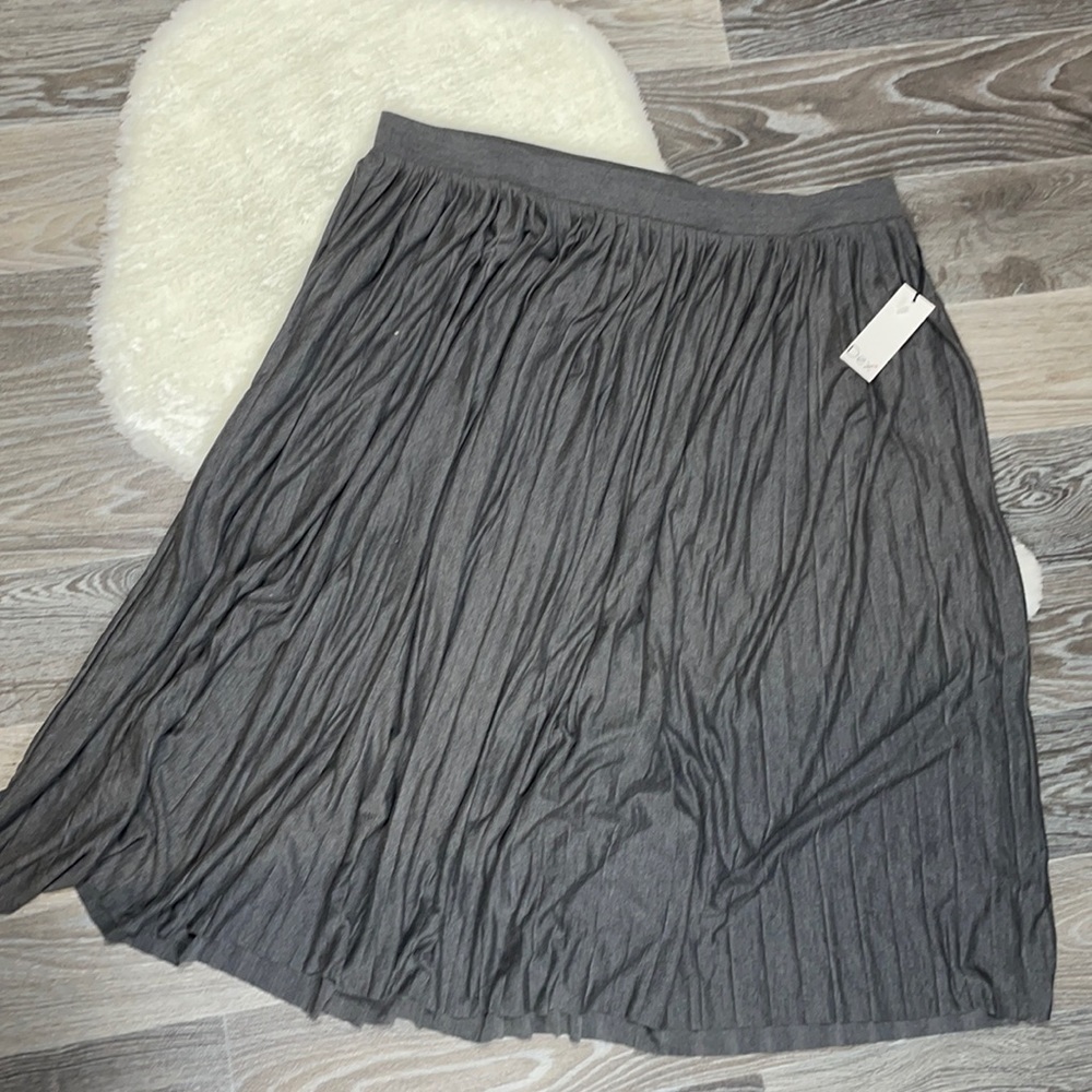 Plus size jersey skirt 1X